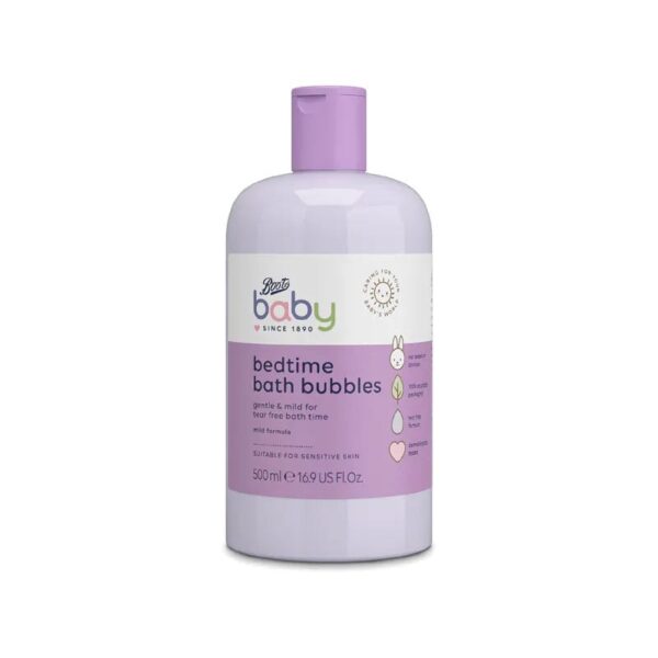 BOOTS BABY BEDTIME BATH BUBBLES