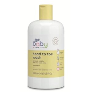 BOOTS BABY HEAD TO TOE WASH