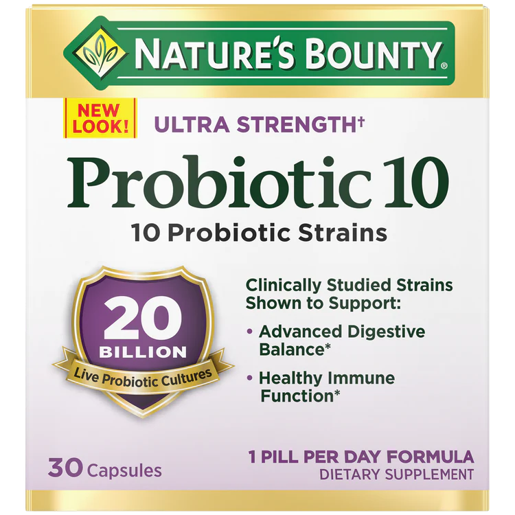 NATURES BOUNTY PROBIOTIC 10